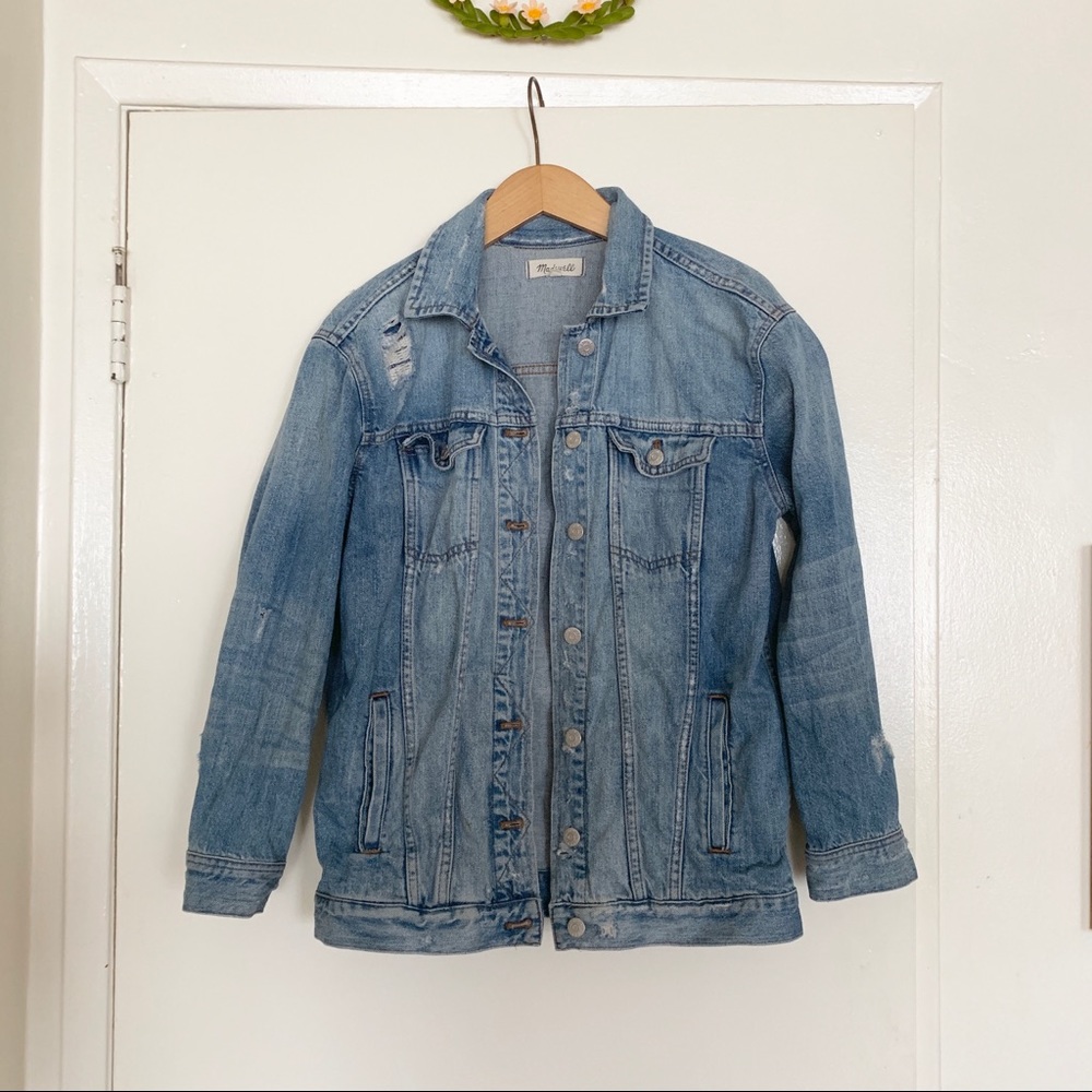 Madewell Oversized Denim Jacket M